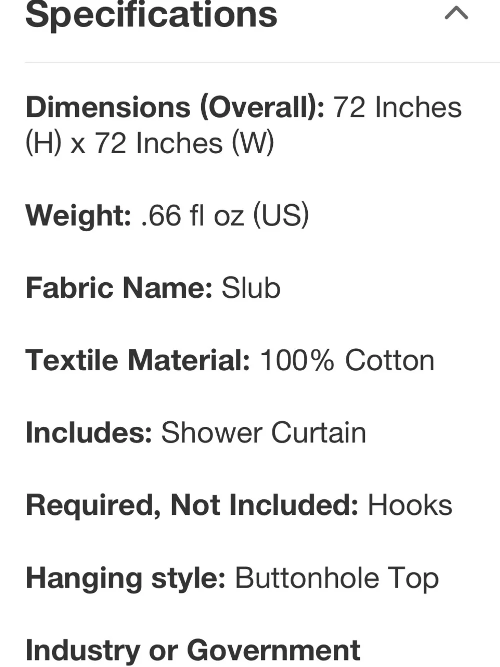 THRESHOLD NWT Americana Floral Shower Curtain -blue/red